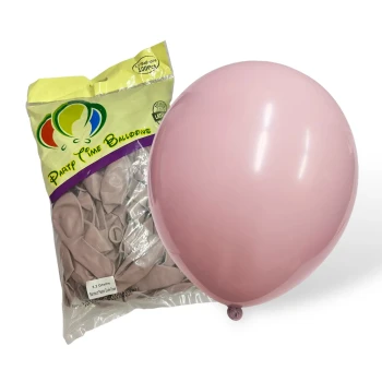100pcs 12″ 3.2g Party Time Standard Retro Dusk Rose Latex Balloons