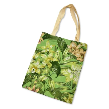 1pc Canvas Tote Bags Shopping Bag for Party Favors, Gifts & Souvenirs