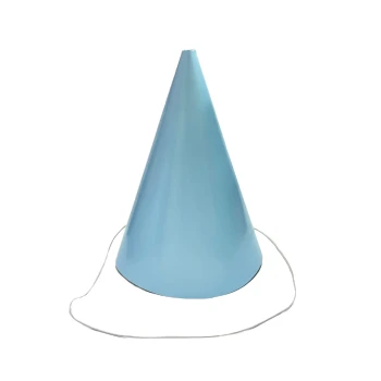 Pack of 6pcs Party Hats Birthday Party Favors, Light Blue