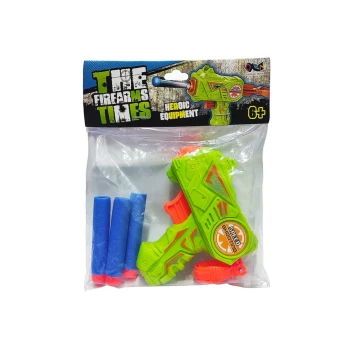 4-Pieces Set of Foam Bullet Speed Shooting Toy Gun - Party Favors & Gifts