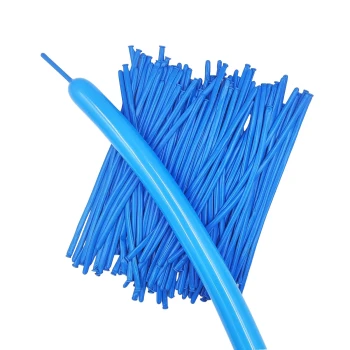 100-Pieces 260q Long Balloons, Dark Blue