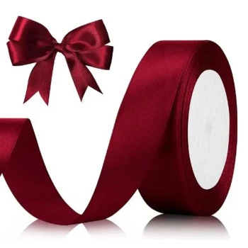 Dark Red Colour Ribbon