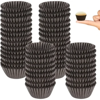 Paper Cupcake Liners Brown 3cm X 2cm Pack of 1000