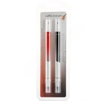 Foodwriter Edible Red and Black Color Markers Set of 2pcs