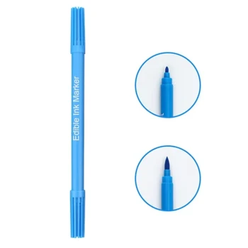 Chefmaster Double Sided Blue Colour Edible Marker