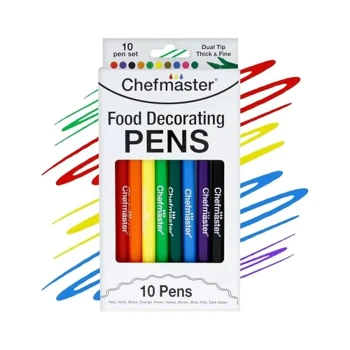 Chefmaster Edible Markers Set of 10 Pens