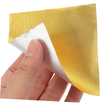 Chocolate Candy Wrapping Paper Matte Gold 50cm x 70cm