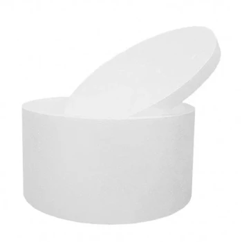 Styrofoam Round Cake Boxes 32.5cm(D) X 15cm(H)