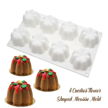 Tower Shape Mousse Cake,Chocolate,Jelly Silicone Mould