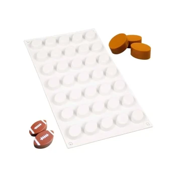 35 Cavity Hard Candy Shape Chocolate, Jelly Silicone Mould 1pc