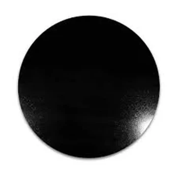 Round Black Cake Boards