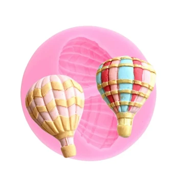 Hot Air Balloon 3D Shape Silicone Fondant Mould