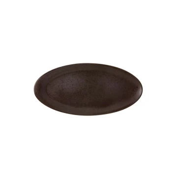 BRONZE OVAL TRAY 49 X23.6 X 3.6 CM