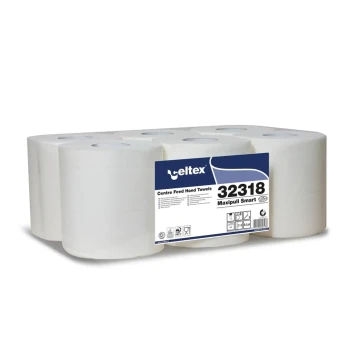 Maxi Pull Trend Smart Center Feed Hand Towel Rolls 2 Ply (135 Mts) - Celtex - Made in Italy