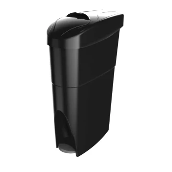 Lady Sanitary Bin 18LT (Black) - Nozomi - Made in Malaysia