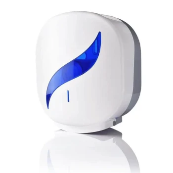 Jumbo Roll Tissue Dispenser (Blanco Blue) - Sleek Series