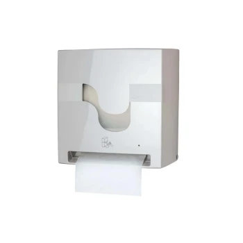 Sensor-controlled Automatic Hand Towel Dispenser - Battery Operated (White & Black) - Celtex - Made in Italy