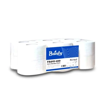 Maxi Roll BUNTY 2Ply High quality Glue Laminated 1.2 kg x 6 Rolls