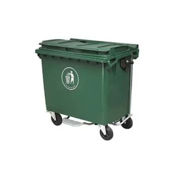 Garbage Bin Outdoor 660L 122 x 122 x 76cm