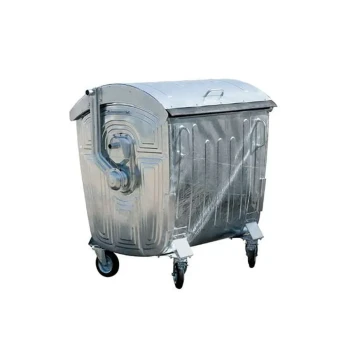 Garbage Bin GALVANISED 1.1CBM