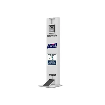PURELL Hand sanitizer foot operated stand