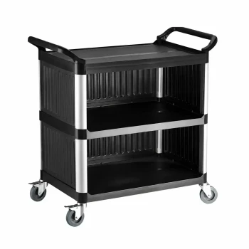 Svea 3-TIER Service Trolley - Black
