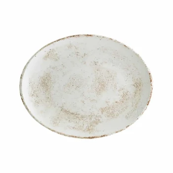 Moove Oval Plate Nacrous 31*24CM