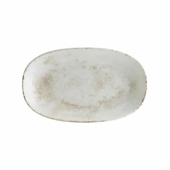 Gourmet Oval Plate Nacrous 15*8.5CM
