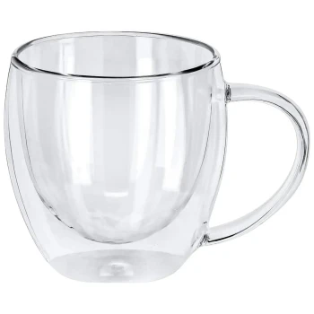 Set OF /two cups Double Wall Cup without saucer, Capacity