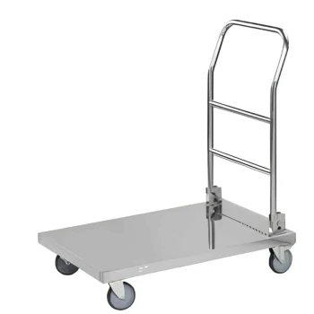 Steel Platform Trolley Built for Heavy Loads