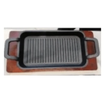 Sizzler Tray Rect Dual Hand