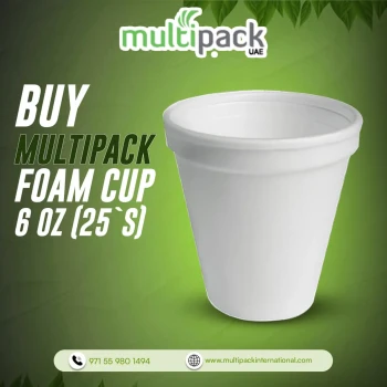 Buy MultiPack 6 oz Foam Cups (25 Pack) (25`S)