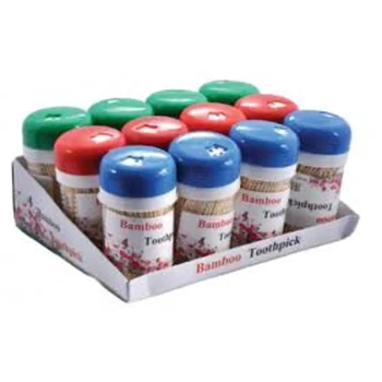 TOOTHPICK DOUBLE END (PLASTIC BOX)