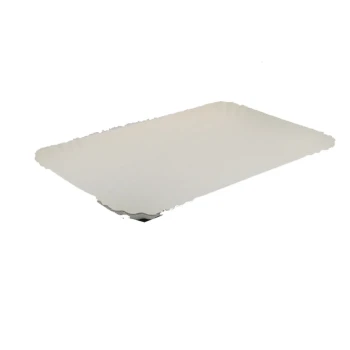 WHITE CARTON TRAY 2S (20.5 X 13.7 CM)