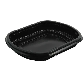 BLACK MICROWAVE CONT. (PLAIN)(04636)