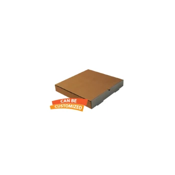 PIZZA BOX SMALL 22 CM BROWN W/LINER