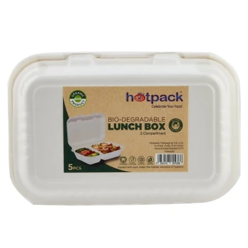 Bio Degradable Compartment Lunch Boxes