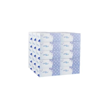 30 Boxes Soft n Cool Arabic Theme Facial Tissues - 200 Sheets x 2 Ply
