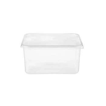 Clear Square Microwave Container