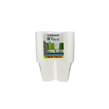 Twin Pack PP Plastic juice Cups