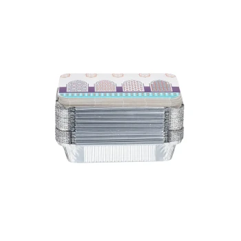 Arabic Theme Aluminium Containers 50 Pieces With Lids