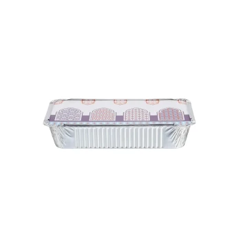 Arabic Theme Aluminium Container with Lid (Economy)