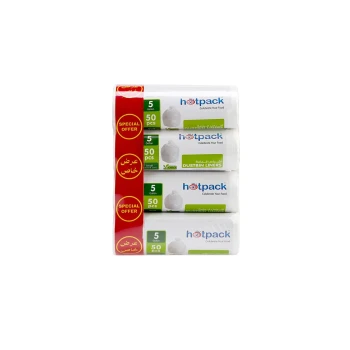Dustbin Liner Roll 45 x 55 cm (4 Packets)