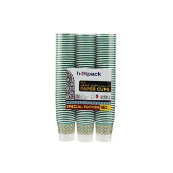 Arabic Theme Printed Heavy Duty Qahwa Cup Multi-Pack