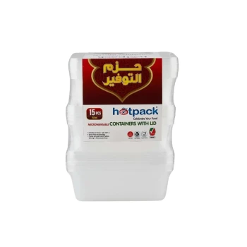Clear Microwaveable Container 750 ml Multi-Pack