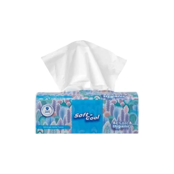 Soft n Cool Facial Tissue Nylon Pack 200 Sheets x 2 ply