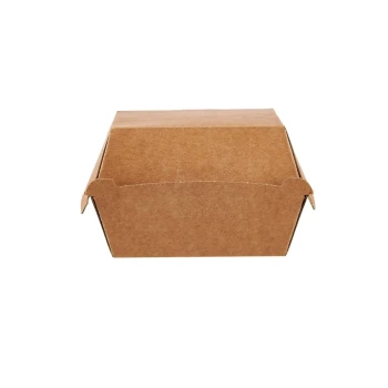 Kraft Flute Burger Box