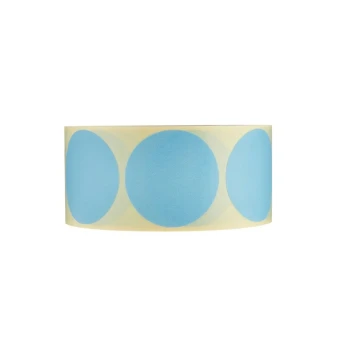 Plain Blue Sticker Roll 250 Pieces