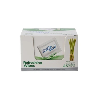 Soft n Cool Refreshing Wet Wipes Lemongrass Fragrance