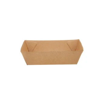 Kraft Flute Boat Tray